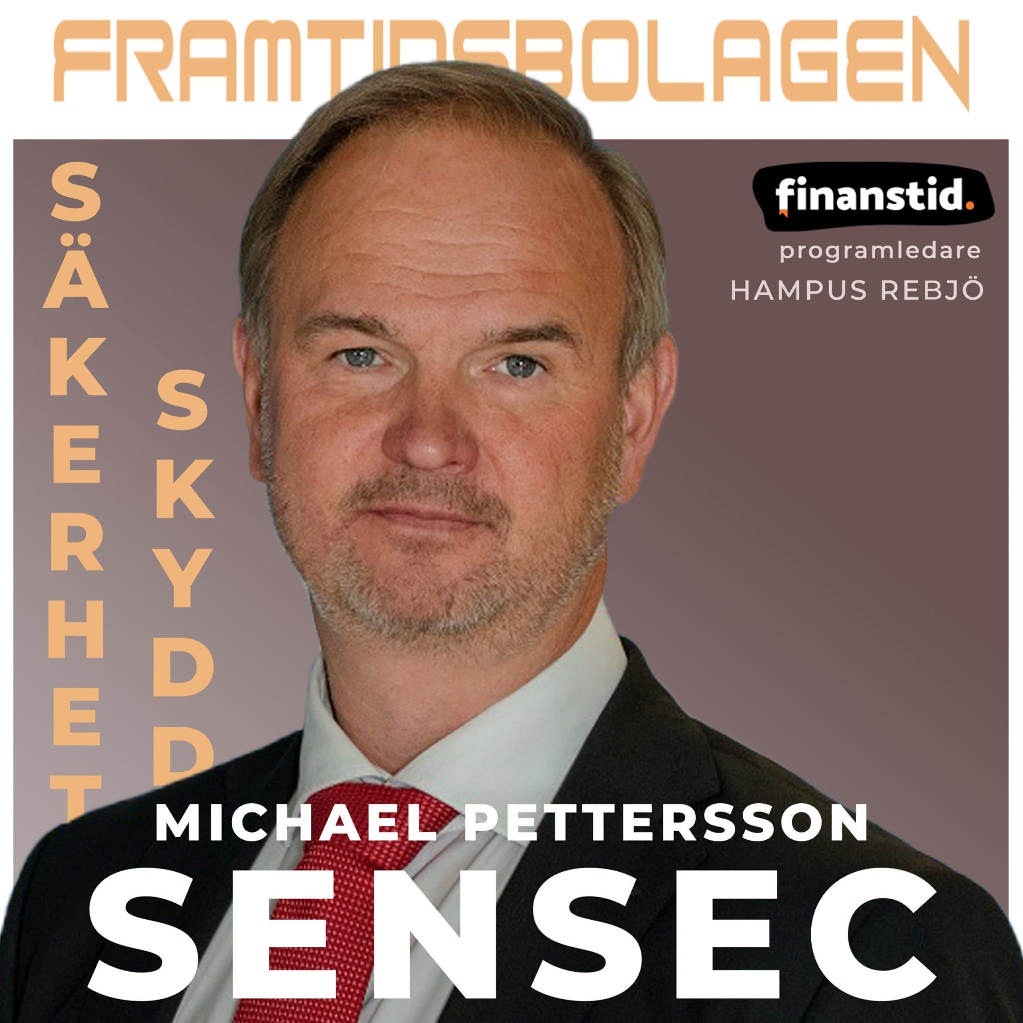 <p>Michael Pettersson, VD för Sensec gästar Framtidsbolagen</p>