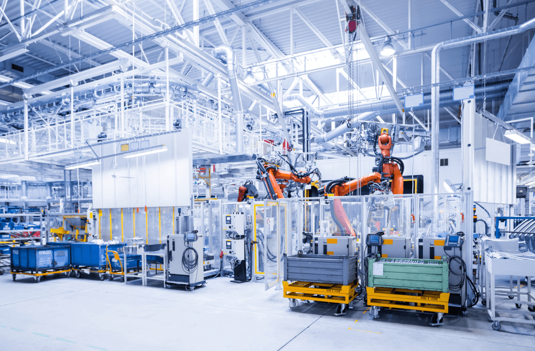 <p>Svensk industri går för högtryck</p>