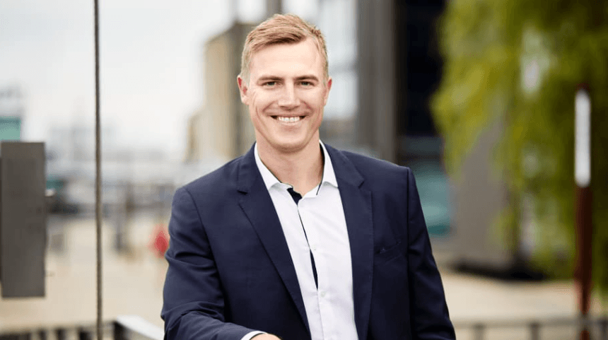 <p>Sebastian Harung, grundare och CEO på Kameo</p>