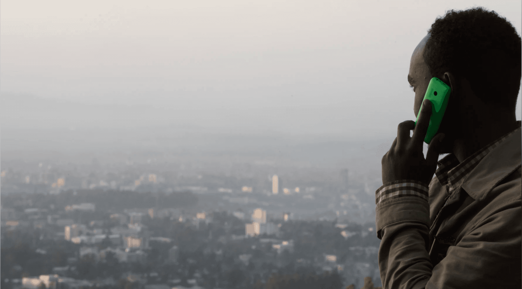 <p>Utblick över Addis Abeba. För att främja utveckling krävs bland annat investeringar i digitala affärsmodeller grundade på lokala behov i Afrika.</p>