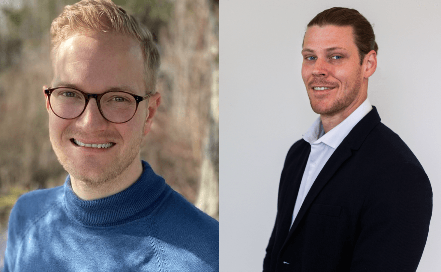 <p>Linus Wetterlind, Head of Sales och Victor Hägglund, Head of Supply Chain and Delivery</p>