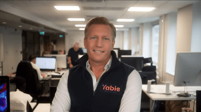 Mathias Plank, grundare och vd för Yabie