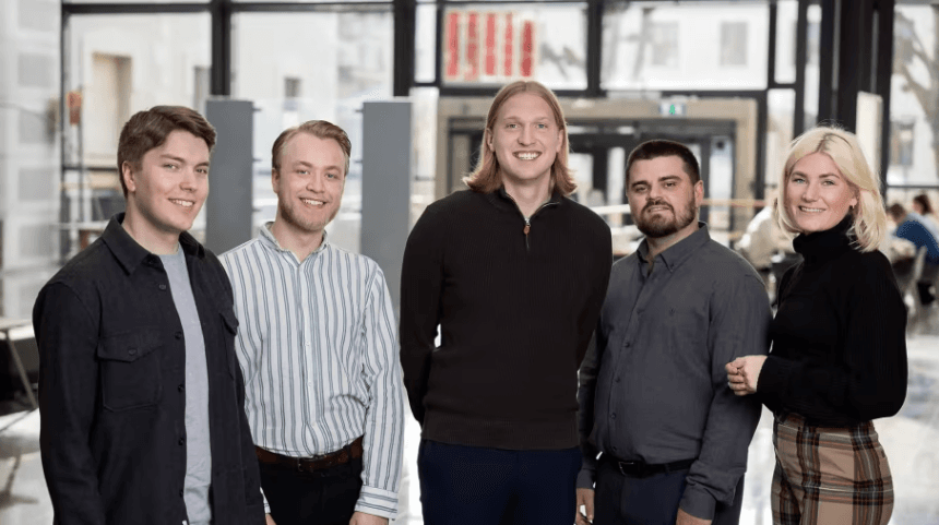 <p>Teamet i Palats, ett portföljbolag till Chalmers Ventures</p>