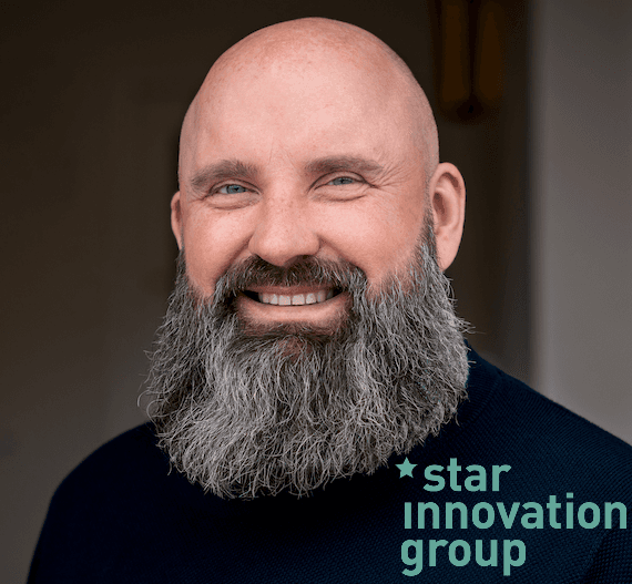 <p>Jesper Starander, vd för Star Innovation Group</p>