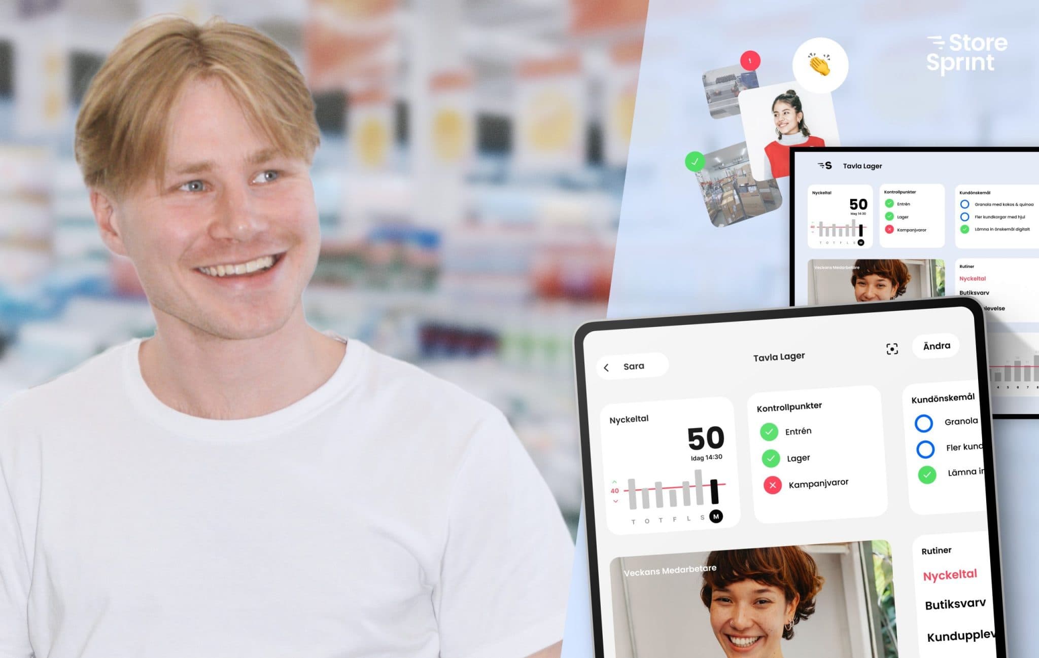 <p>Fabian Haglund, vd StoreSprint</p>