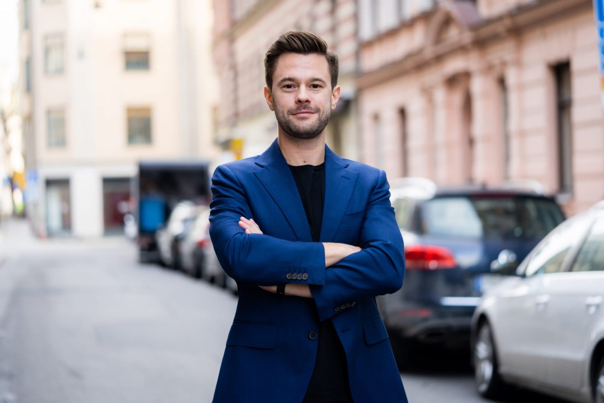 <p>Alfred Samuelson, VD Certainli</p>