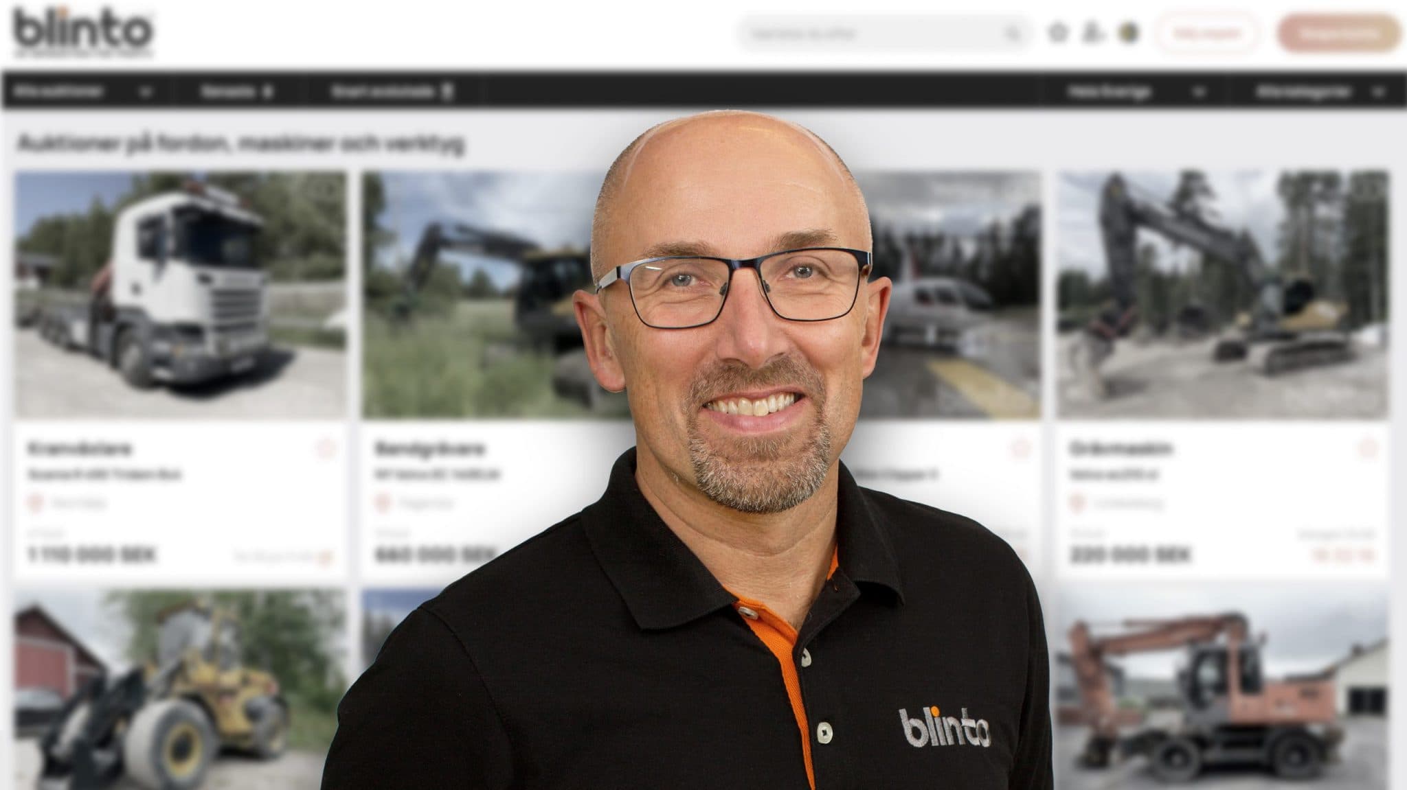 <p>Richard Nilsson, vd på Blinto</p>