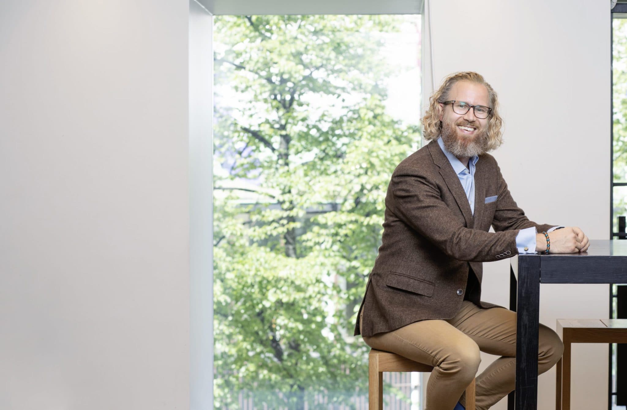 <p>Leo Heng, chefsstrateg på Reaktor.<br />
Foto: Anni Koponen</p>