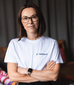 Natasha Belinska, VD på Pinpoint Estimates. Foto: Pinpoint Estimates