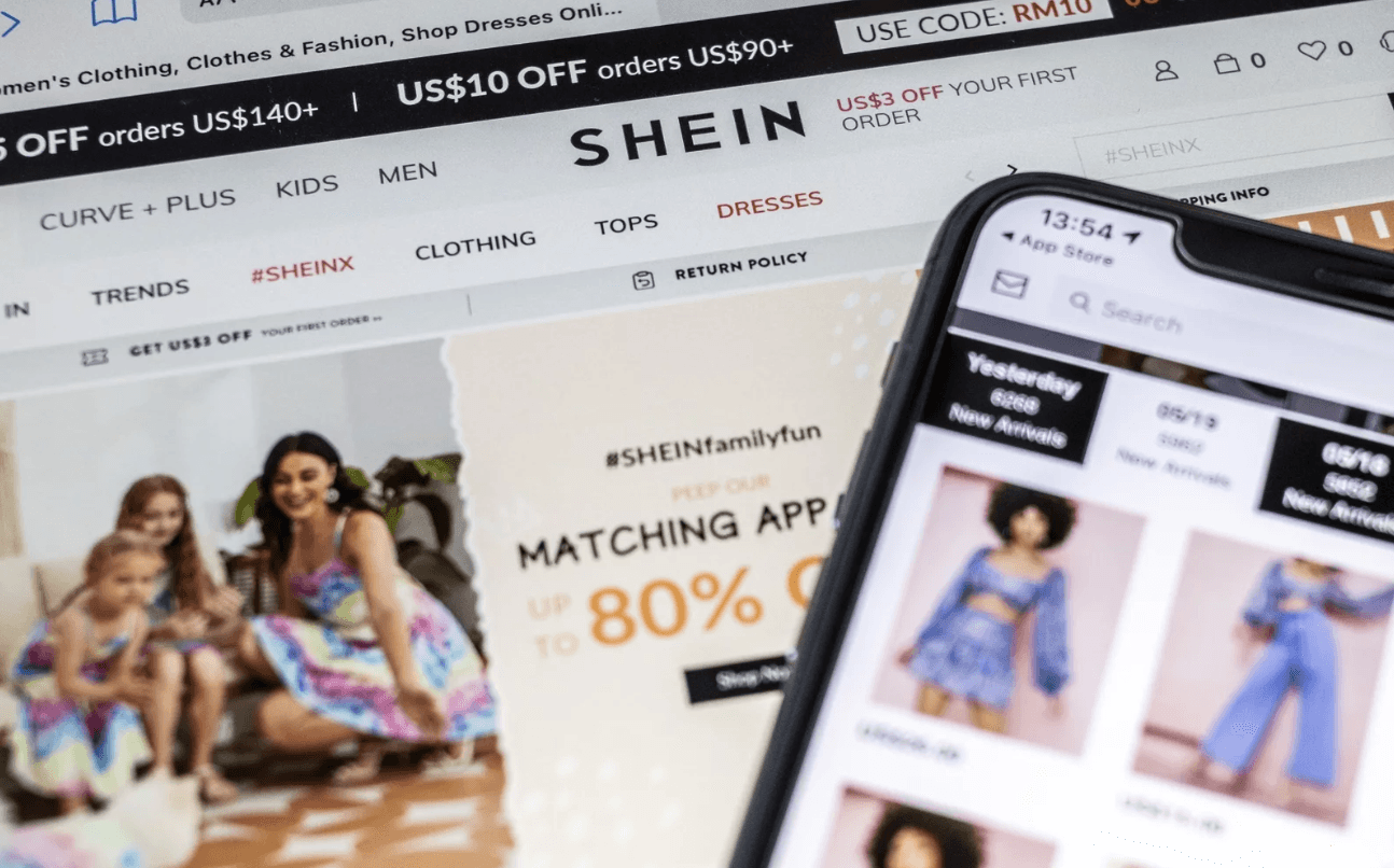 <p>Ökad press på Shein angående vilseledande marknadsföring. Foto: Shein press</p>