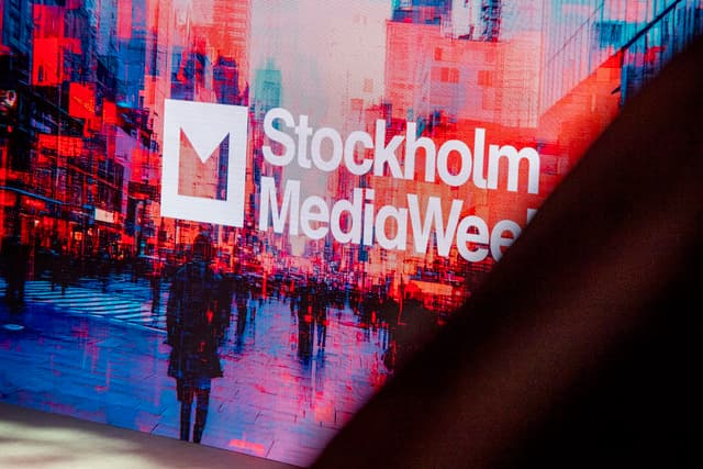 <p>Rapport från Stockholm MediaWeek. Foto: Anna Hållams</p>