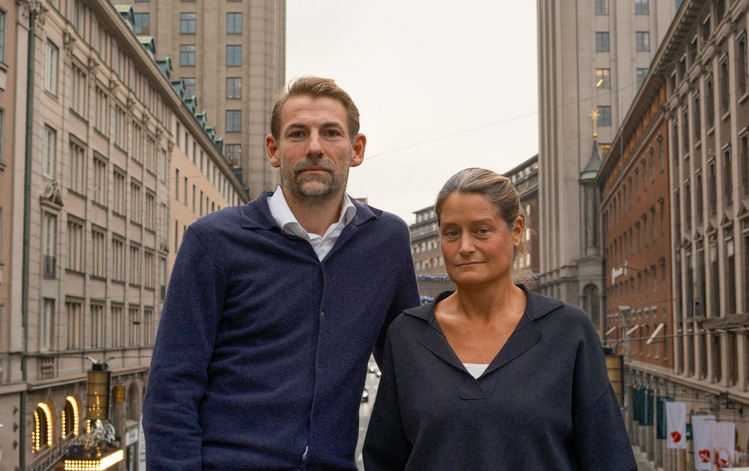 <p>Alexis Kopylov, vd och medgrundare av DBT Capital och Catharina Eklöf, ledamot i DBT Capitals styrelse. Foto: Pressfoto Fotograf: Alfred Stannow Lind.</p>
