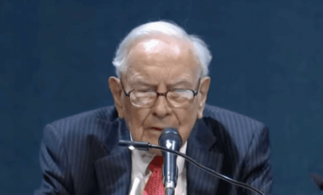 <p>Warren Buffet från årsmötet i Berkshire Hathaway. Foto: Berkshire Hathaway pressfoto </p>