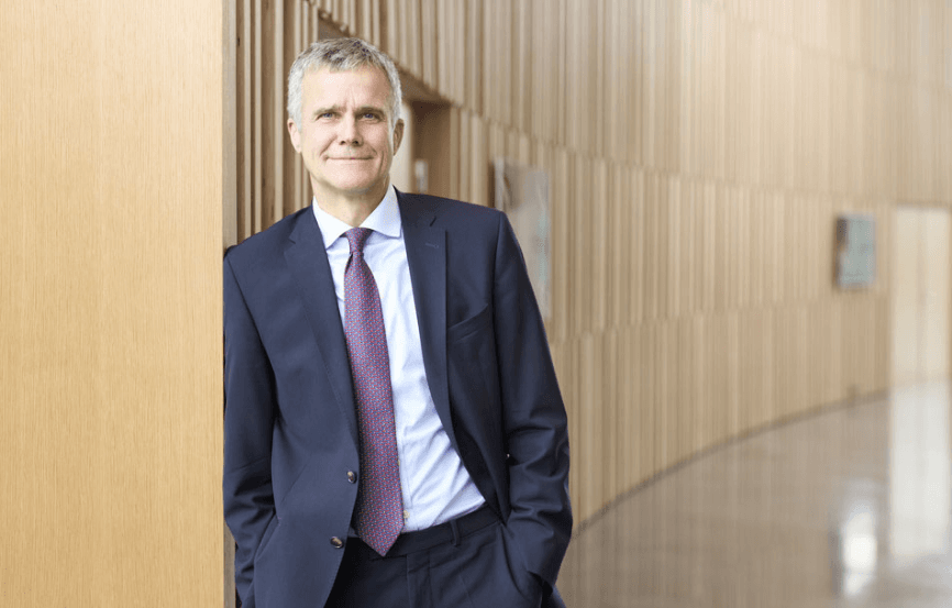 <p>Avgående styrelseordförande Helge Lund. Foto: Novo Nordisk pressfoto</p>