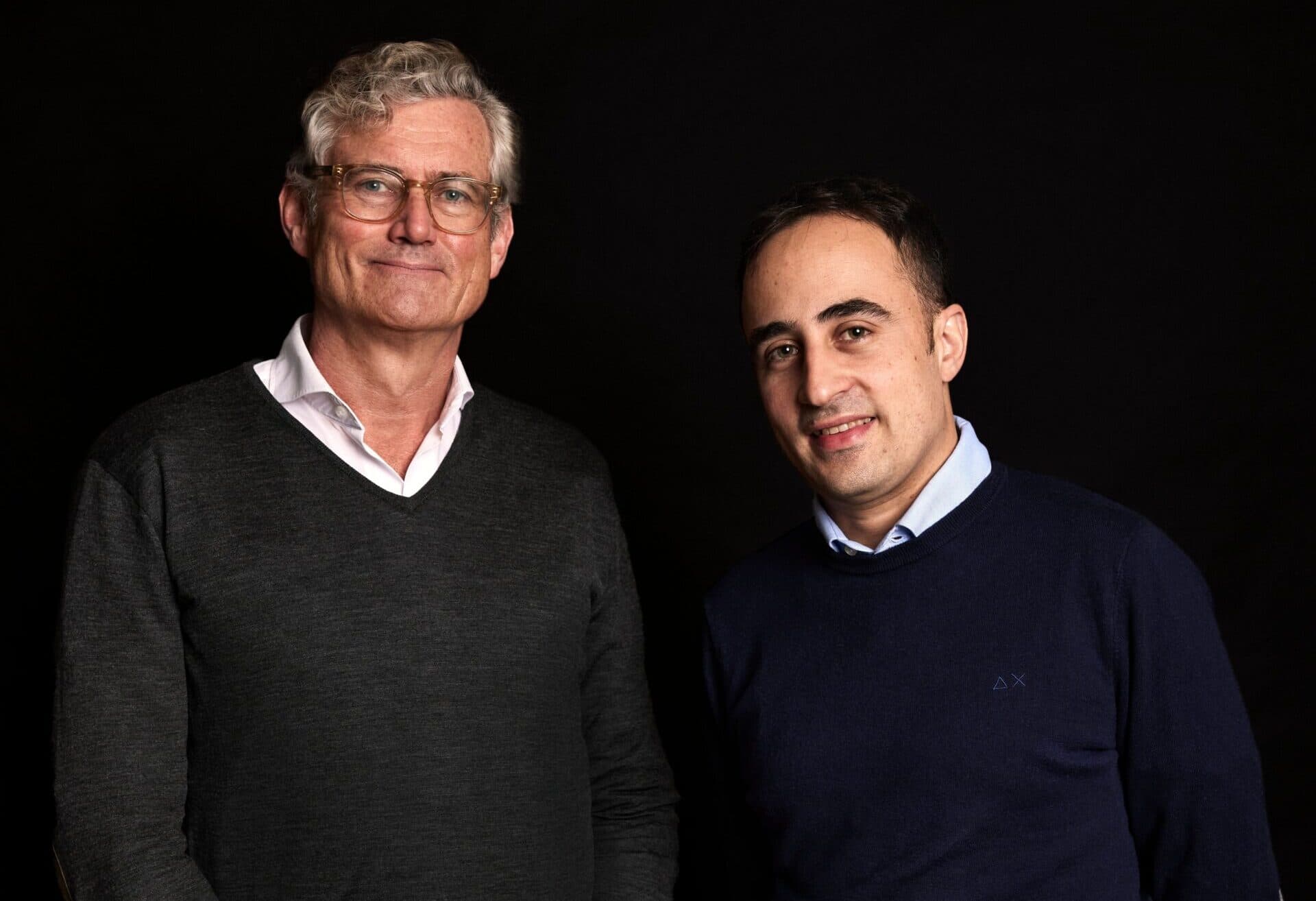 <p>Keen Venture Partners Alexander Ribbink och Giuseppe Lacerenza. Foto: Pressfoto</p>