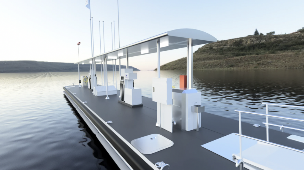 Swede Ship Composite och Fossil Free Marine har ingått avtal om produktion av världens första marina drivmedelsstation för förnybara bränslen