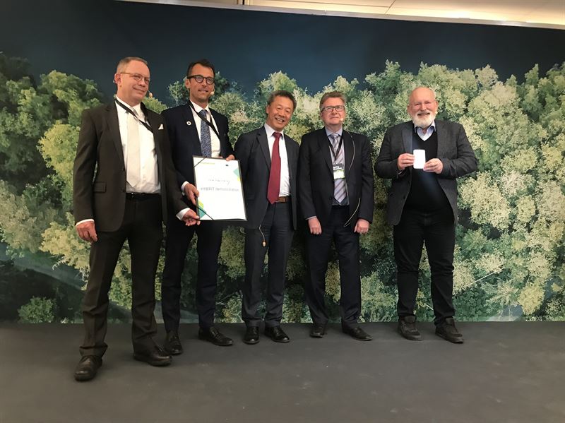 HYBRIT får stöd från EU:s innovationsfond