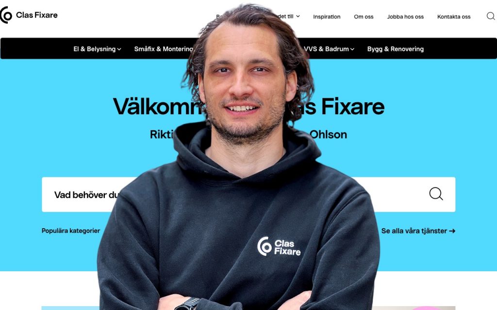 Clas Fixare stärker den digitala resan
