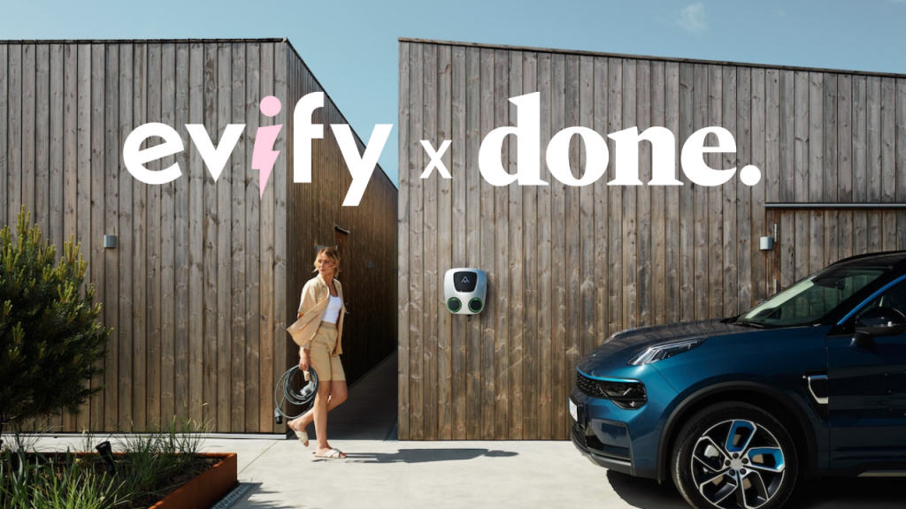 Evify rider på elbilsvågen – ingår partnerskap med Done för expansion i Norden