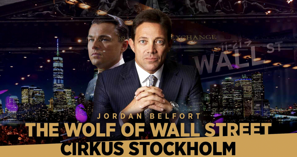 För första gången någonsin – The Wolf of Wall Street föreläser i Stockholm