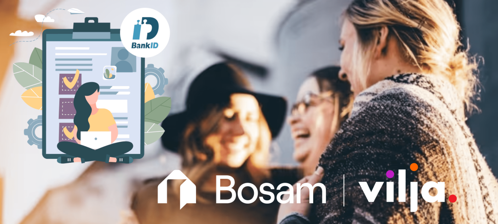 Bosam innoverar den svenska marknaden för föreningslån och väljer Viljas bankplattform