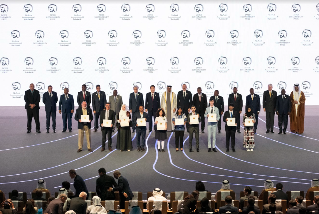 Vinnarna av 2023 års Zayed Sustainability Prize utsedda