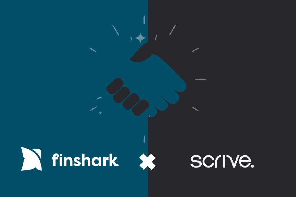 Scrive i samarbete med Finshark inom open banking