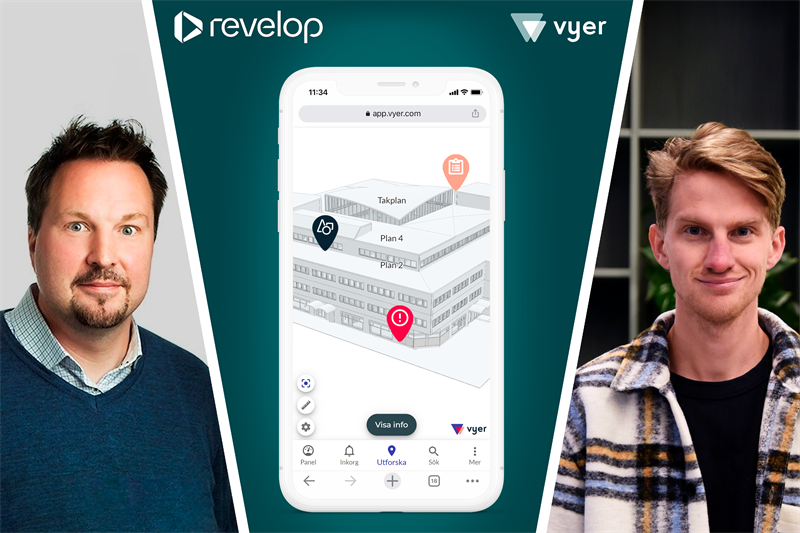 Revelop tecknar ramavtal med Vyer – inför digitala tvillingar på bred front