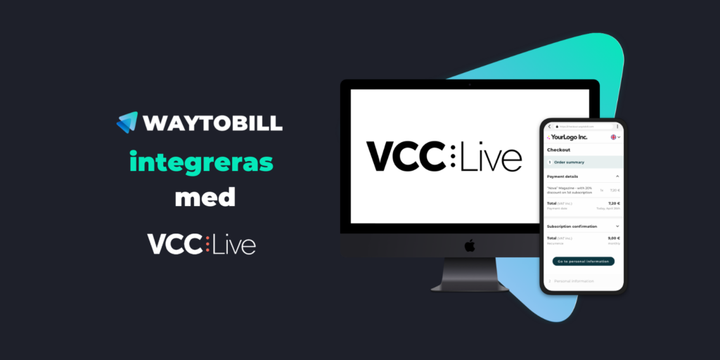 Waytobill i nytt partnerskap med VCC Live