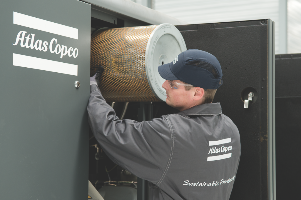 Atlas Copco levererar rekordkvartal – förväntar sig lägre arbetsnivå hos kunder