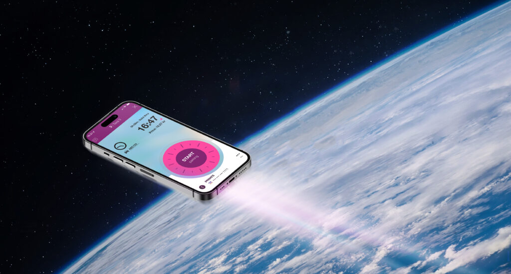 Easypark skickar ut app i rymden