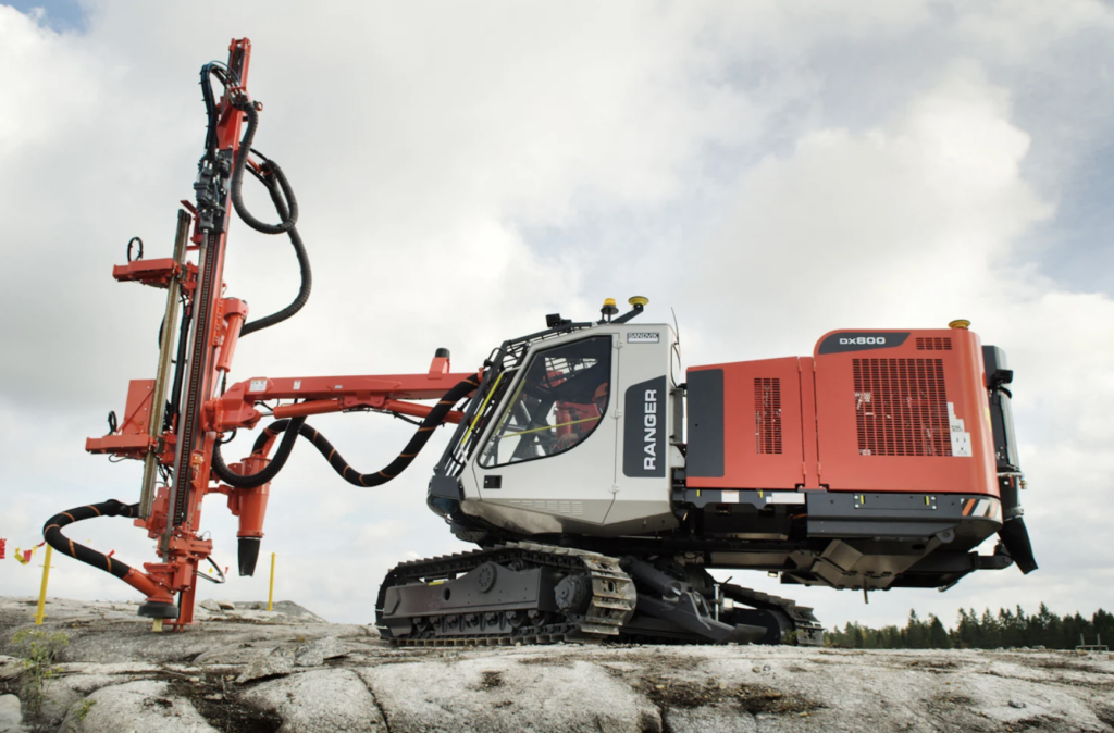 Sandvik vinner rekordstor order på ovanjordsborriggar