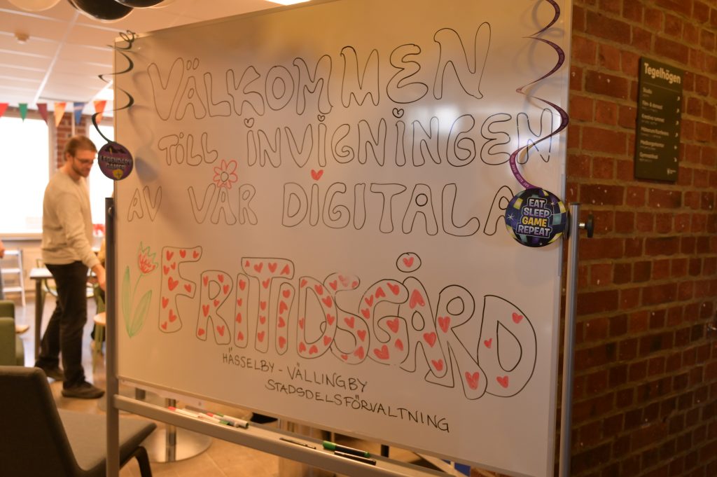 Historisk invigning av digital fritidsgård i Hässelby-Vällingby
