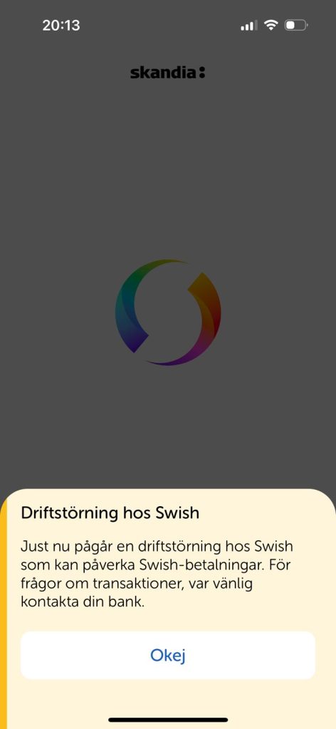 Swish ligger nere – Driftstörning orsakar problem för användare