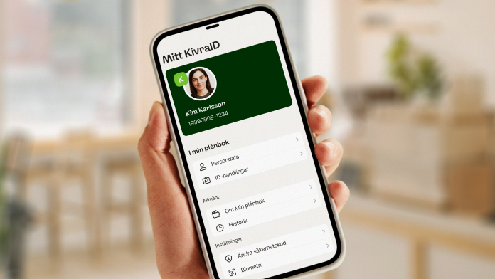 KivraID digital e-legitimation Sverige