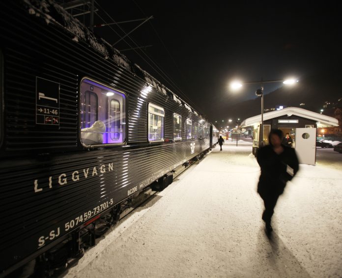 SJ nattåg Östersund